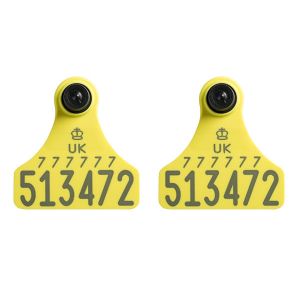 Replacement Ultra Junior Primary and Ultra Junior Secondary Yellow Cattle Tags