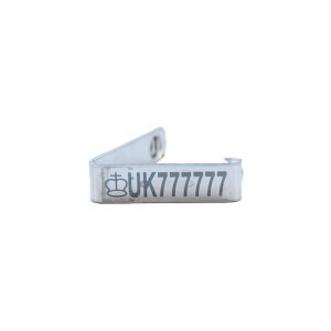 QWIKsilver Metal Secondary Cattle Tag