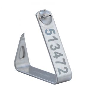 Replacement QWIKsilver Metal Secondary Cattle Tag