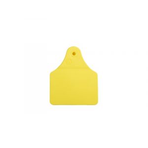 Ultra Senior Male Yellow Blank Cattle Tag