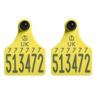 Replacement Ultra Senior Primary and Ultra Senior Secondary Yellow Cattle Tags