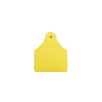 Ultra Senior Male Yellow Blank Cattle Tag